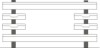 2 odkl�dac� police se 4 odklada�i
