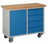 Poj�zdn� pracovn� st�l 100x50 cm