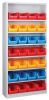 D�lensk� reg�l s plastov�mi boxy-6 polic 