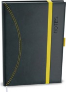 Notes linkovan A6 - nero - ern-lut - zvtit obrzek