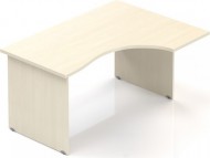 Ergonomick stl Visio 140 x 100 cm, prav javor - zvtit obrzek