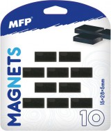 Magnet obdlnk 15x28mm blister 10ks 4200309 - zvtit obrzek