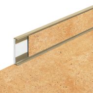 PVC vinylov� soklov� podlahov� li�ta Fortelock Business Tornes venus C007 beige - 200 x 5, - zv�t�it obr�zek