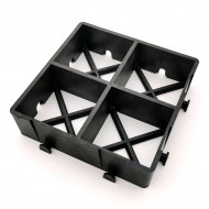 ern plastov ztov zatravovac dlaba ProGrass MAX, FLOMA - 22,5 x 22,5 x 6 cm - zvtit obrzek