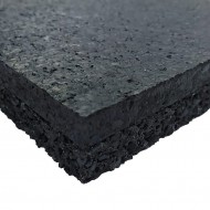 Tlumc dvouvrstv antivibran podlahov guma (deska) FLOMA Sandwich - 198 x 98 x 1,8 cm