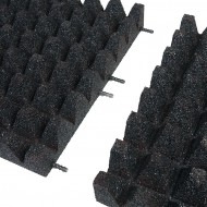 ern gumov dopadov dlaba FLOMA V75/R50 - 50 x 50 x 7,5 cm - zvtit obrzek
