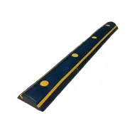 �erno-�lut� gumov� parkovac� doraz na rampu - 100 x 13,5 x 4,5 cm