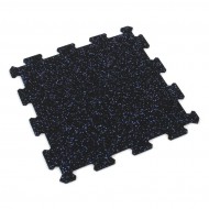 erno-modr gumov modulov puzzle dlaba (sted) FLOMA IceFlo SF1100 - 47,8 x 47,8 x 0,8  - zvtit obrzek