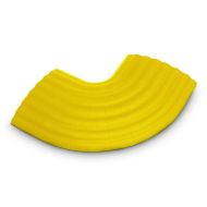 �lut� plastov� rohov� kabelov� most DEFENDER Office (zahnut� 90�) - 21 x 12 x 2 cm