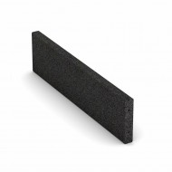 ern gumov dopadov obrubnk FLOMA - 100 x 5 x 25 cm - zvtit obrzek