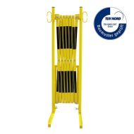 �erno-�lut� mobiln� bari�ra - 3,6 x 1,05 m