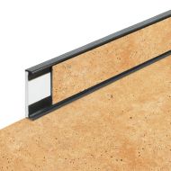 PVC vinylov� soklov� podlahov� li�ta Fortelock Business Tornes venus C007 graphite - 200 x - zv�t�it obr�zek