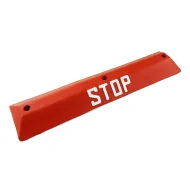 �erven� plastov� parkovac� doraz FLOMA STOP - 90 x 20 x 6,5 cm - zv�t�it obr�zek