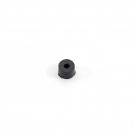 ern gumov vlcov doraz s drou pro roub FLOMA - prmr 1,2 cm x 0,8 cm - zvtit obrzek
