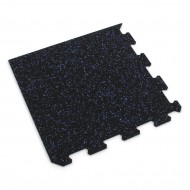 erno-modr gumov modulov puzzle dlaba (roh) FLOMA FitFlo SF1050 - 47,8 x 47,8 x 0,8 cm
