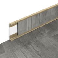 PVC vinylov� soklov� podlahov� li�ta Fortelock Business Viken coal mine C003 beige - 200 x - zv�t�it obr�zek