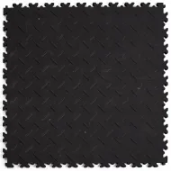 �ern� PVC vinylov� z�t�ov� dla�ba Fortelock Industry Eco - 51 x 51 x 0,7 cm