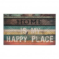 Textiln gumov istc vnitn vstupn roho FLOMA Happy place - 45 x 75 x 1,1 cm