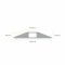 ern plastov kabelov most - 9 m x 6,8 cm x 1,1 