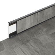 PVC vinylov� soklov� podlahov� li�ta Fortelock Business Viken coal mine C003 graphite - 20 - zv�t�it obr�zek