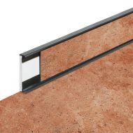 PVC vinylov� soklov� podlahov� li�ta Fortelock Business Tornes sun C008 graphite - 200 x 5 - zv�t�it obr�zek