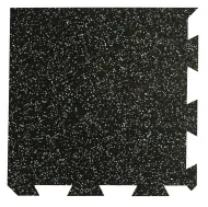 erno-blo-modr gumov modulov puzzle dlaba (roh) FLOMA FitFlo SF1050 - 50 x 50 x 1 cm - zvtit obrzek