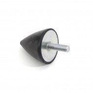 ern gumov doraz tvaru kuele se roubem FLOMA - prmr 6 cm x 6 cm - zvtit obrzek