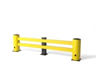 �lut� bezpe�nostn� z�brana double Rack End 2400 - ���ka 110-240 cm