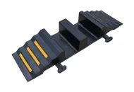 �erno-�lut� gumov� kabelov� most - 101,5 x 29 x 13,5 cm