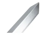 St��brn� hlin�kov� ochrana roh� zd� a st�n (L-profil) - 150 cm x 4,5 cm x 0,8 mm