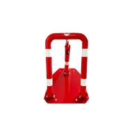 �erveno-b�l� ocelov� sklopn� z�brana - 57 cm - zv�t�it obr�zek