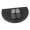 Textiln plkruhov vstupn roho FLOMA Criss Cros