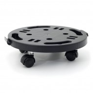 ern plastov transportn sthovac ploina Linea Dolly - nosnost 170 kg, prmr 28 cm a  - zvtit obrzek