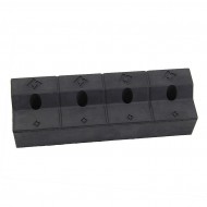 Gumový doraz na kamion FLOMA T50BK - 32 x 9,5 cm a tloušťka 8 cm