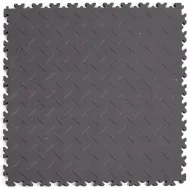 Grafitov� plastov� (PVC) z�t�ov� dla�ba Fortelock Industry ECO (diamant) - 51 x 51 x 0,7 