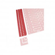 erven nbhov hrana WORK-DECK - 60 x 12 x 2,5 cm - zvtit obrzek