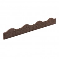 Hnd gumov zahradn obrubnk FLOMA Carolina - 118 x 2,5 x 15,25 cm
