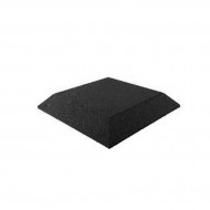 ern gumov krajov dopadov dlaba (roh) FLOMA V65/R00 - 50 x 50 x 6,5 cm - zvtit obrzek