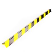 �erno-�lut� p�nov� ochrana roh� zd� a st�n (L-profil) - 100 x 4,5 x 1 cm