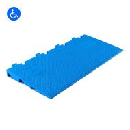 Modr� n�jezdov� rampa DEFENDER MIDI 5 2D R - 100 x 43 x 5,4 cm