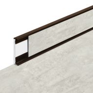 PVC vinylov� soklov� podlahov� li�ta Fortelock Business Forsen spring fog C015 brown - 200