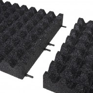 ern gumov dopadov dladice (V90/R28) FLOMA - dlka 50 cm, ka 50 cm a vka 9 cm - zvtit obrzek