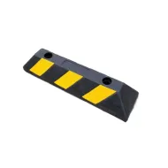 �erno-�lut� gumov� reflexn� parkovac� doraz - 55 x 15 x 10 cm