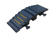 �erno-�lut� gumov� kabelov� most - 85,5 x 30 x 12,5 cm