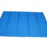 Modr pnov skldac podloka Casmatino - dlka 200 cm, ka 140 cm a vka 1 cm - zvtit obrzek