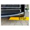 �lut� plastov� parkovac� doraz FLOMA STOP - 90 x 2