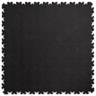 �ern� PVC vinylov� z�t�ov� dla�ba Fortelock Industry Eco - 51 x 51 x 0,7 cm