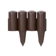 Hn�d� plastov� zahradn� obrubn�k GC50 - 250 x 22,8 cm