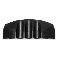 �ern� plastov� koncov� rampa samice pro kabelov� mosty DEFENDER MINI - 11,5 cm