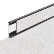 PVC vinylov� soklov� podlahov� li�ta Fortelock Business Sauda gold rush G001 graphite - 20